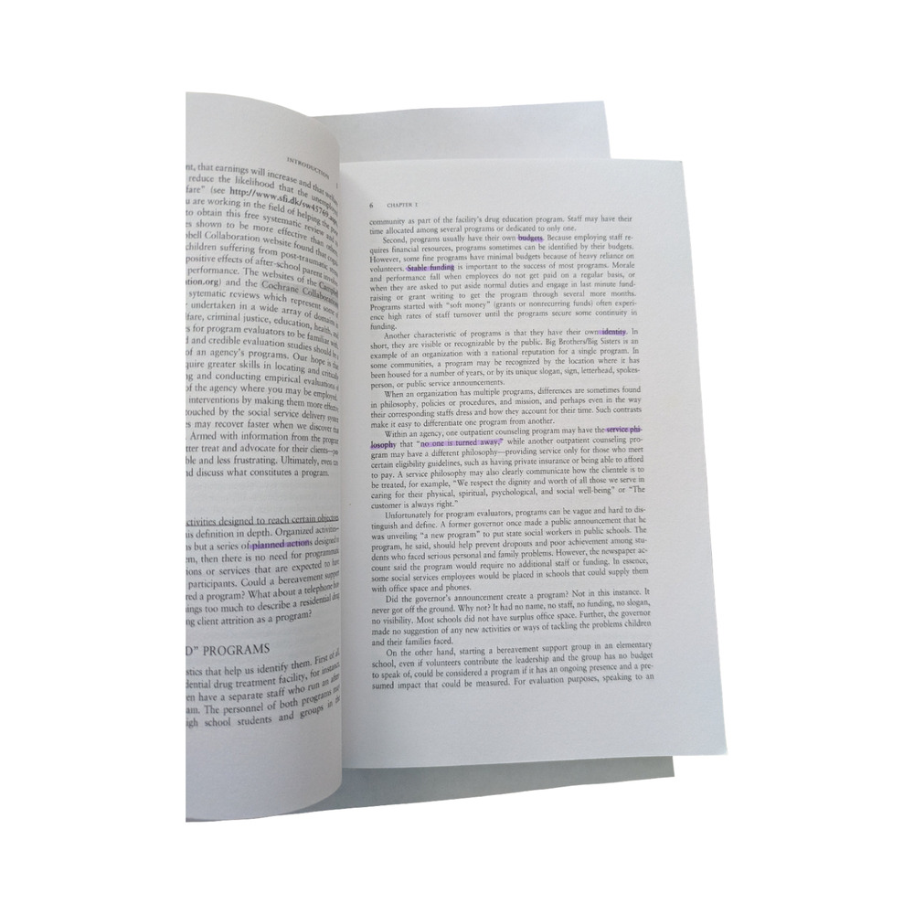 Program Evaluation: An Introduction to an Evidence-Based Approach Textbook 6th - Picture 7 of 9